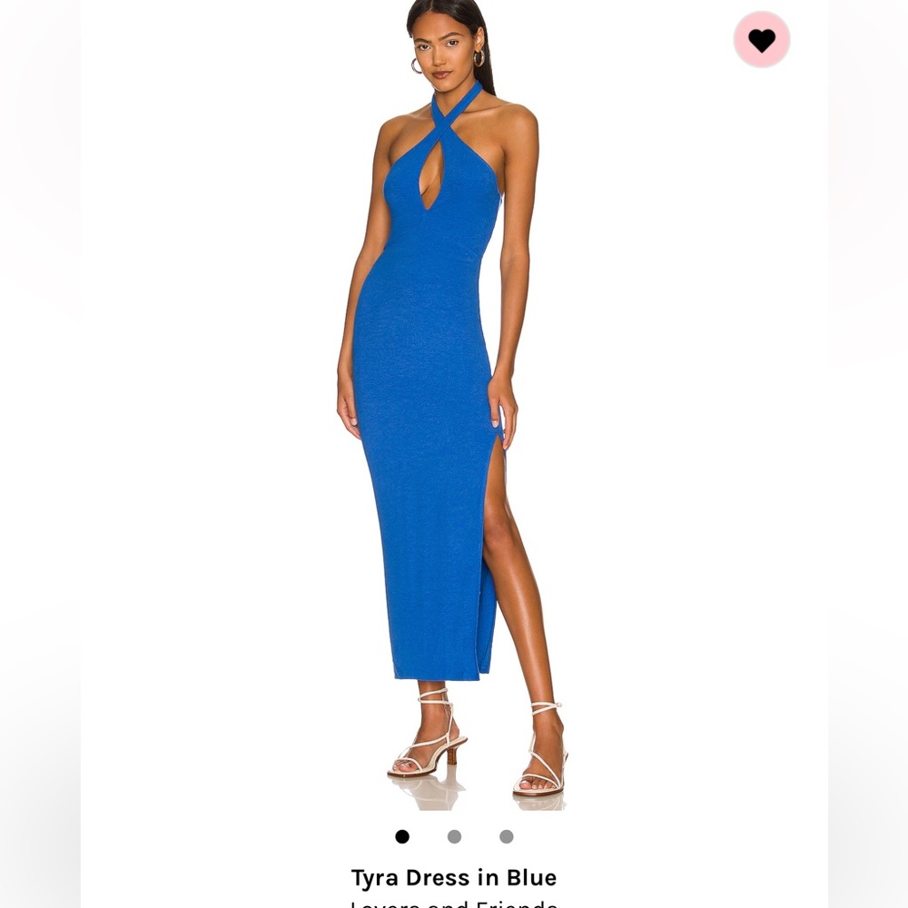 Lovers & friends deep blue beach dress. Tyra dress. Size XS